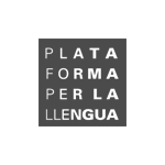 Logotip Plataforma per la llengua